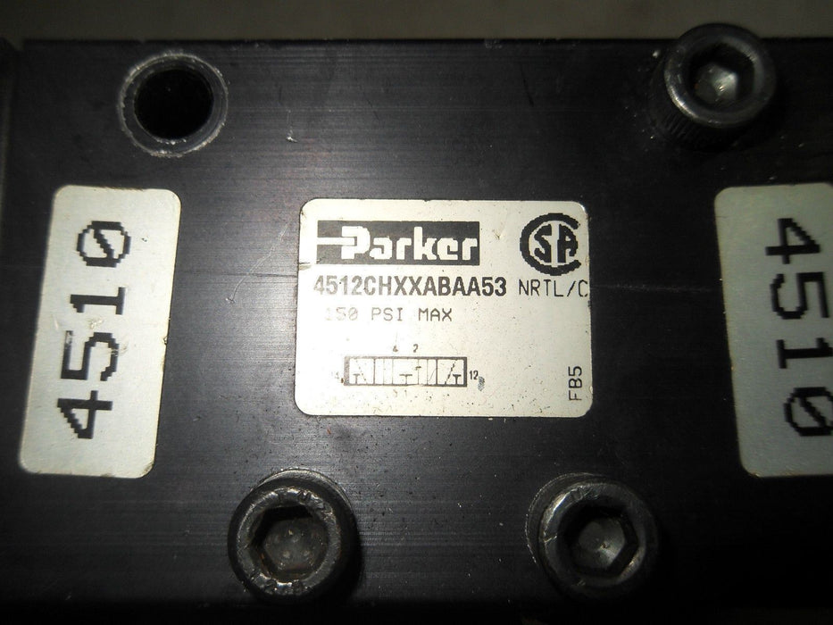 Parker 4512CHXXABAA53 Pneumatic Valve