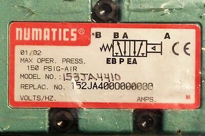 ASCO 153JA4410 Numatics Solenoid Valve