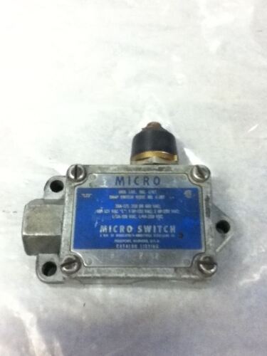 MICRO SWITCH BAF1-2RN2-RH LIMIT SWITCH