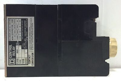 Square D 8501-L020 110/120 V 2NO/2NC NEMA A600 AC Magnetic Control Relay