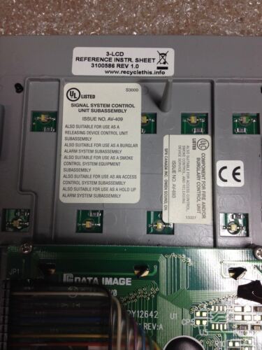 Signal System AV-409 S3000 Alarm Display Module