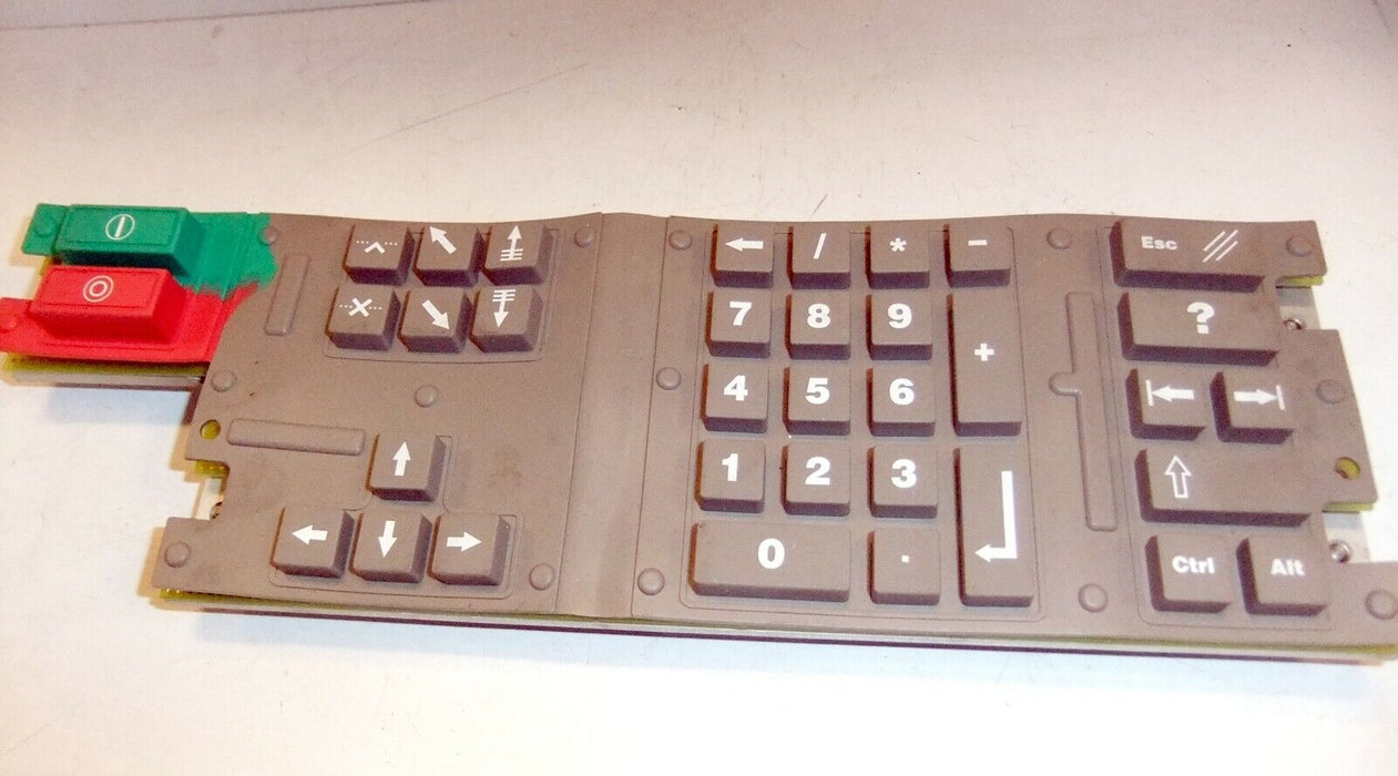Siemens Milacron CNC Board and Overlay 3-525-0998A