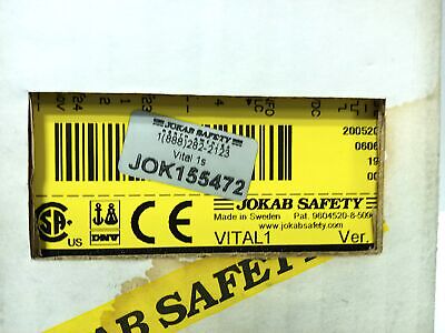 JOKAB SAFETY JOK155472 VITAL1 24 V DC Safety Relay