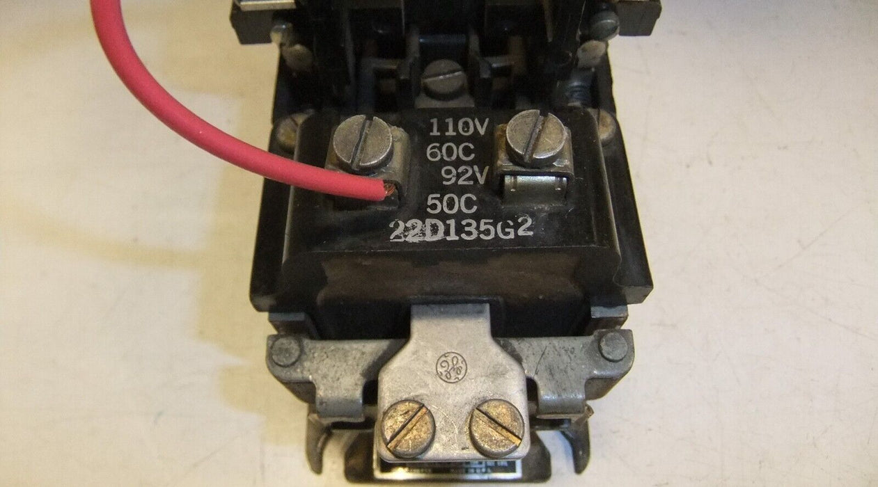 GE Relay CR2810A-11AA 2P 2NC