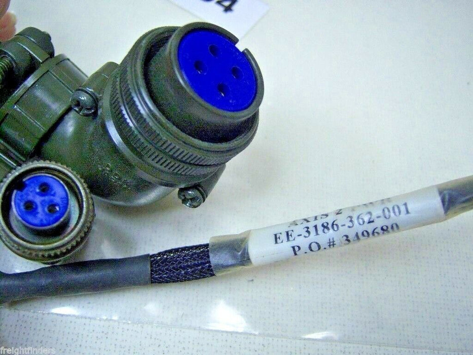 Fanuc Robotics Power Cable EE-3186-362-001 Axis 2 Dual End