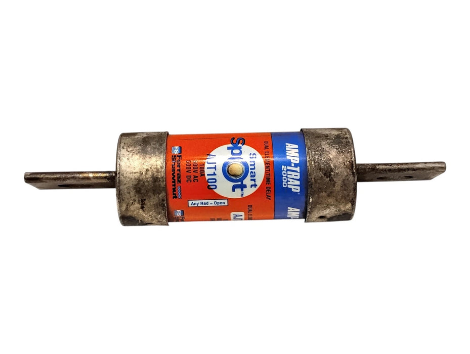 Ferraz Shawmut AJT100 SmartSpot 600 V AC 100 A Current-Limiting Time-Delay Fuse