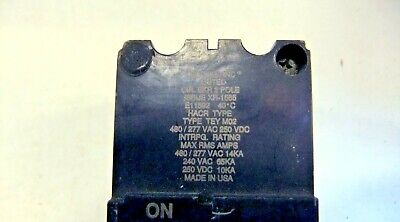 GE TEY-M02-20 CIRCUIT BREAKER Poles 2 TEYM02