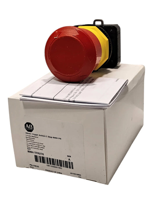 Allen-Bradley 800H-TFRXT6 Series A 30 mm Maintained Twist Release Pushbutton