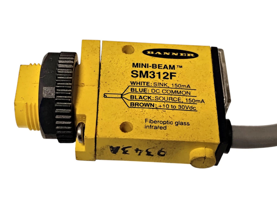 Banner Engineering SM312F 25620 10-30 V DC Fiber Optic Sensor