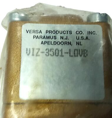 Versa Valves VIZ-3501-LOVB 3 Way 2 Position Lock-Out Control Valve