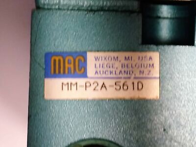 MAC Valve MV-P2A-AADB-DM-DFFP-1DS9 Valve Assembly