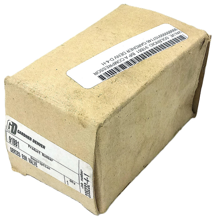 Versa Valve 91B81 100/120VAC/38VDC 75 psig Solenoid Valve for Gardner Denver