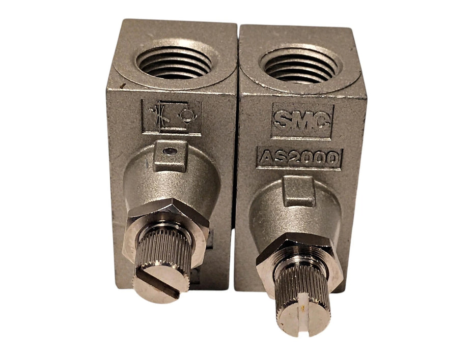 SMC AS2000-N02 1/4 in NPT Manual Air Flow Control Valve