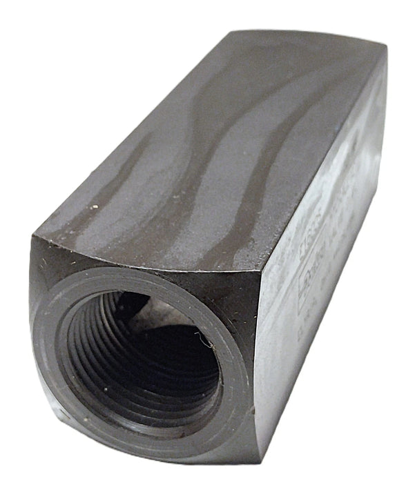 Parker C1600S10 3000 psi 40 gpm Hydraulic Check Valve w/ 1 in NPT Ports
