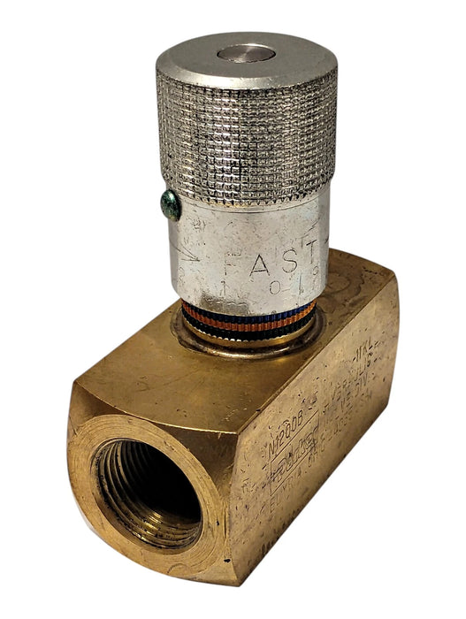 Parker N1200B COLORFLOW 2000psi 25GPM 3/4 in Manual Hydraulic Flow Control Valve