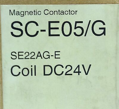 Fuji Electric SC-E05/G 690 V 32 A IEC Contactor w/ 24 V DC Coil