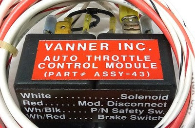 Vanner ASSY-43 Auto Throttle