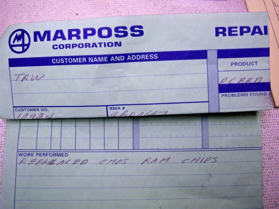 Marposs 6321610600 Memory Board