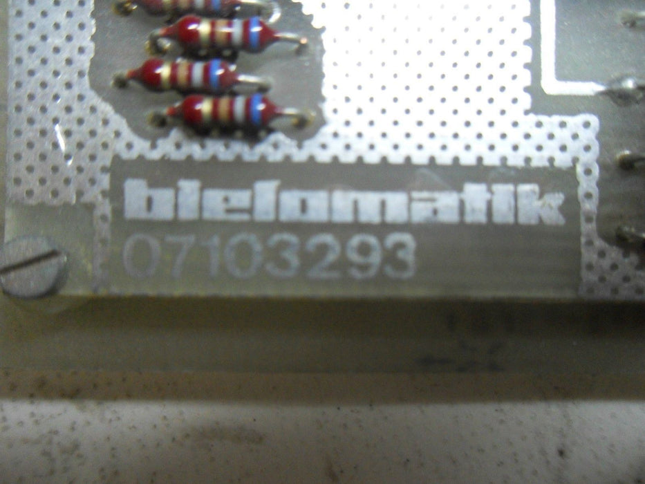 1 BIELOMATIK 7103293 PC BOARD