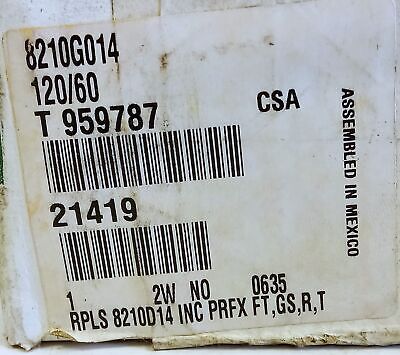 ASCO 8210G014 120V 60Hz Solenoid Valve