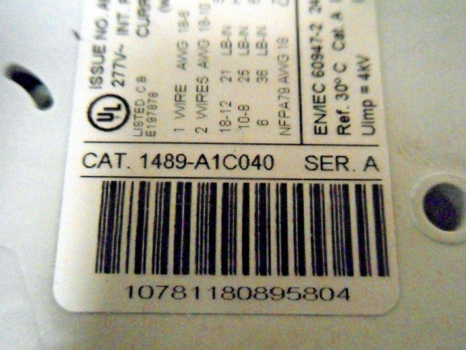 Allen-Bradley 1489-A1C040 Circuit Breaker