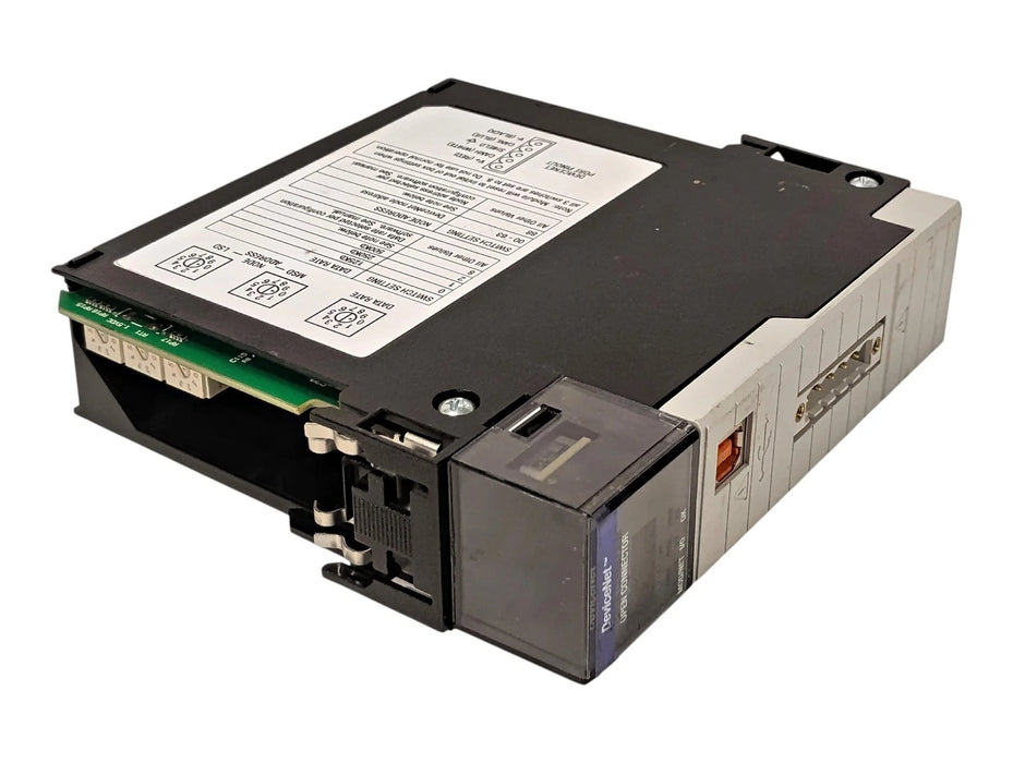 Allen-Bradley 1756-DNB Ser E F/W Rev 12.005 24 VDC Digital PLC Module No Cat Rev