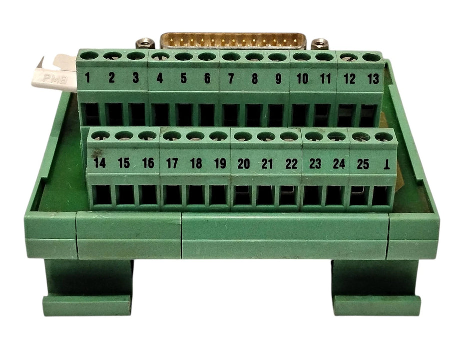 Phoenix Contact FLKM-D25 SUB/S 228114 Interface Module w/ 25-Pin D-Sub Connector