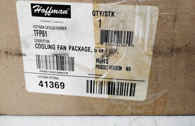 Hoffman TFP61 115 V AC 6 in Cooling Fan Package