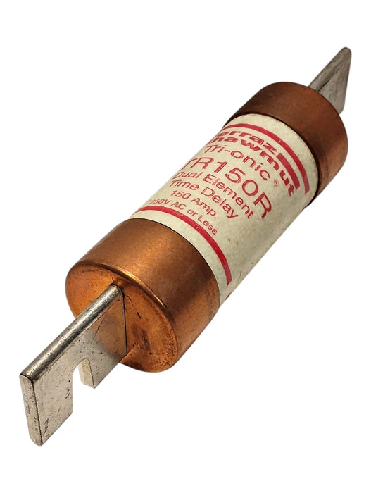 Ferraz Shawmut TR150R 250V AC/DC 150A Class RK5 Current-Limiting Time-Delay Fuse