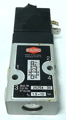 Norgren HERION 26254-00 24 V DC 1.5-10 bar Solenoid Valve Kit