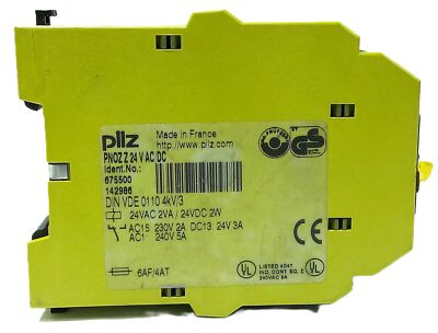 Pilz PNOZ-Z 24 V AC/DC Safety Relay