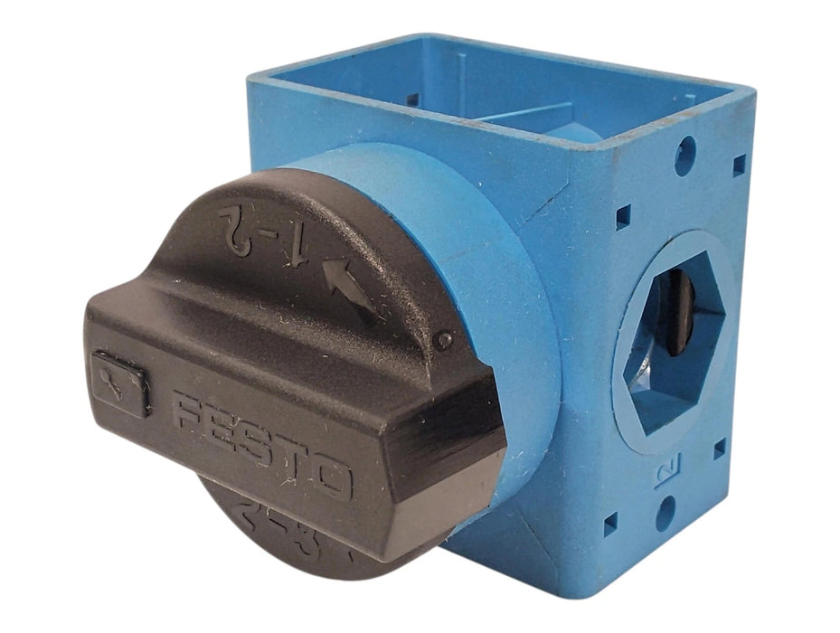 Festo HE-1/2-S-B 33019 14.5-203 psi Manual Valve