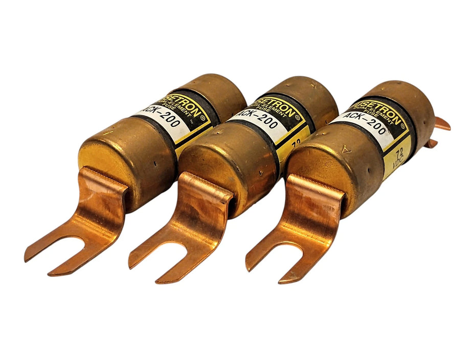 Gould Shawmut ACK200 125 V AC/DC 200 A Time-Delay Fuse for Forklift