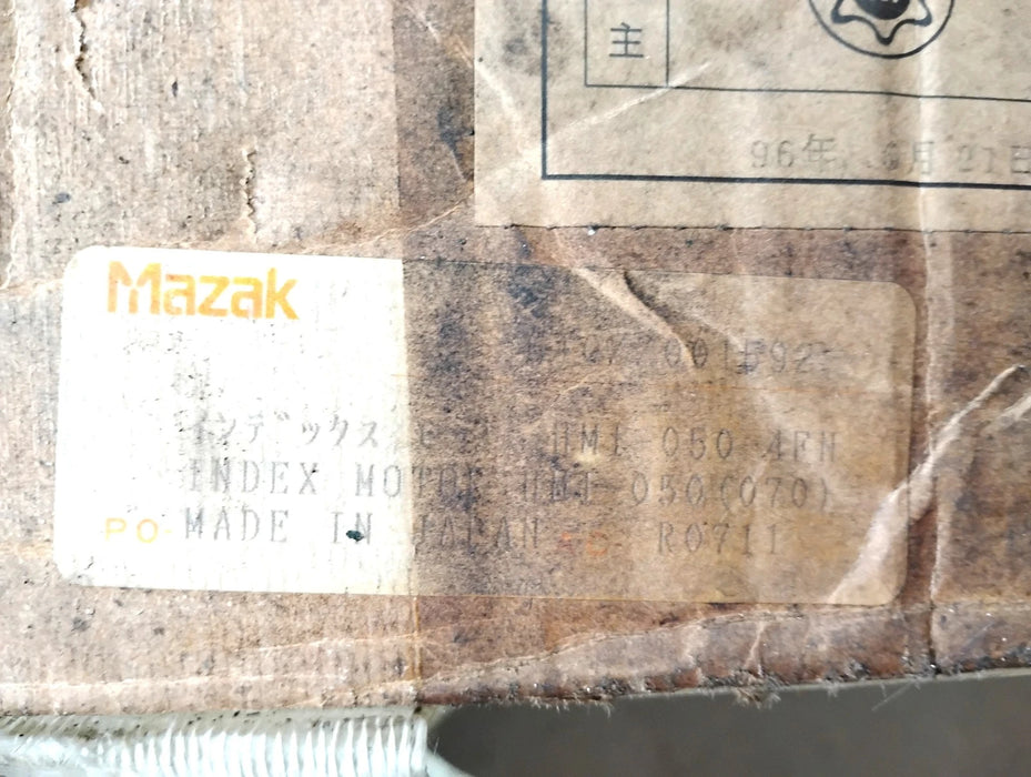 Mazak Nippon Gerotor G10ZZ001591 2260111 Index Motor