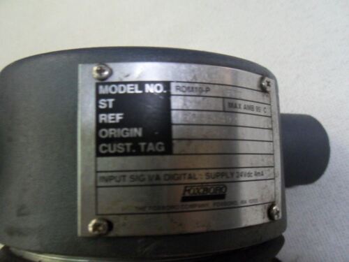 1 Foxboro RDM10-P-FDZ TEMPERATURE TRANSMITTER