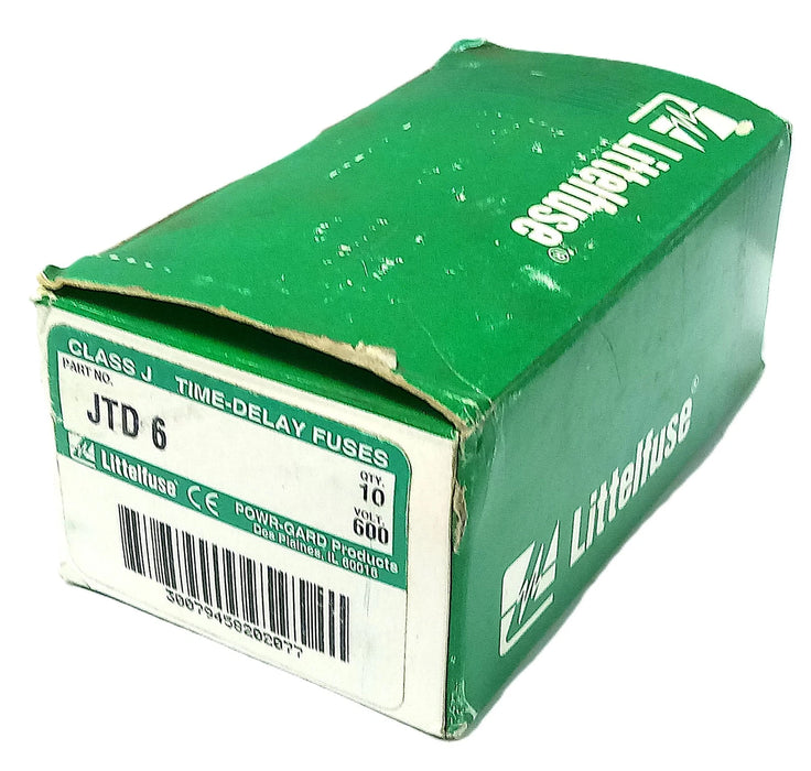 Littelfuse JTD 6 600 V AC 6 A Class J Current-Limiting Time-Delay Fuses