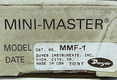 Dwyer MMF-1 MINI-MASTER Flow Meter