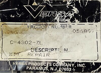 Versa Valve C-4302-ZL Valve Repair Kit