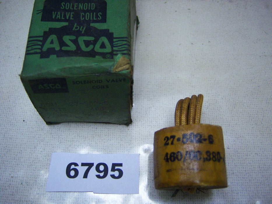 ASCO Coil 27-502-6 460V for Solenoid Valve