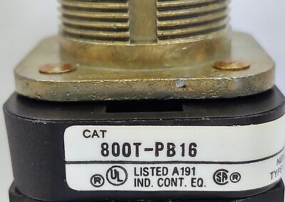 Allen-Bradley 800T-PB16 120 V Illuminated Push Button