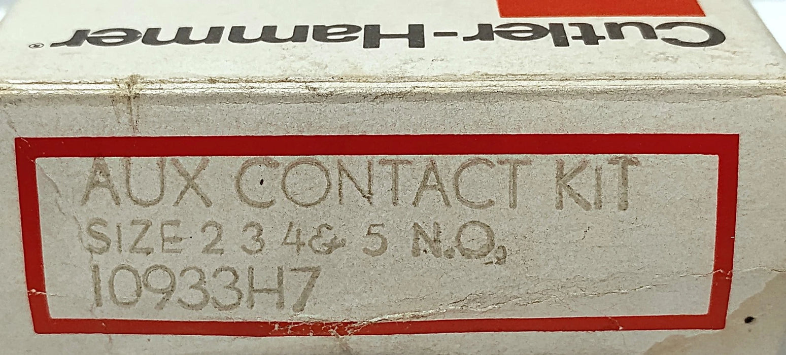 Cutler-Hammer 10933H7A 600 V AC 1 NO Auxiliary Contact for Size 2, 3, 4, and 5