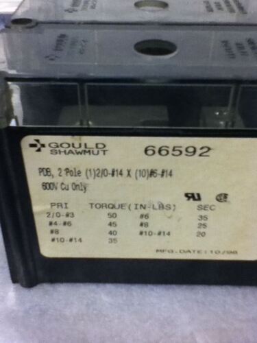 Gould Shawmut 66592 POWER BLOCK