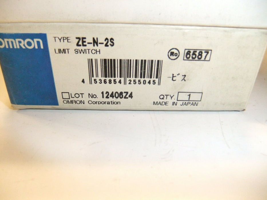 Omron Limit Switch ZE-N-2S