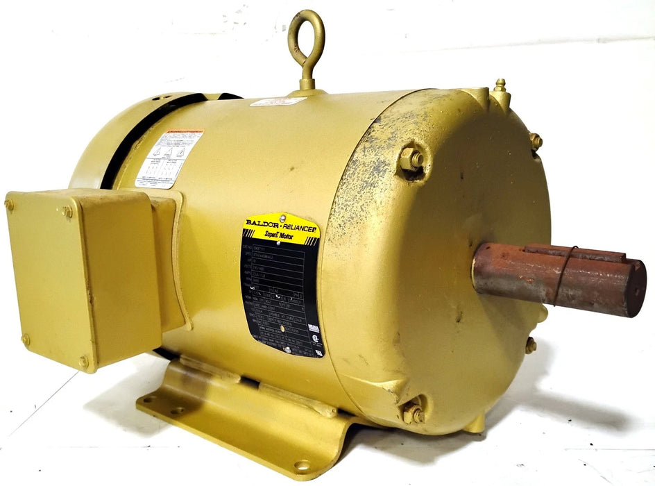 Baldor Reliance EM3711T 37H244S864G2 230/460 V AC 10 HP 3490 RPM Super-E Motor