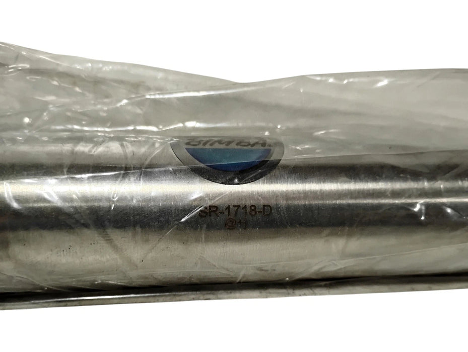Bimba SR-1718-D 1-1/2" Bore 18" Stroke SS Double Acting Pneumatic Cylinder