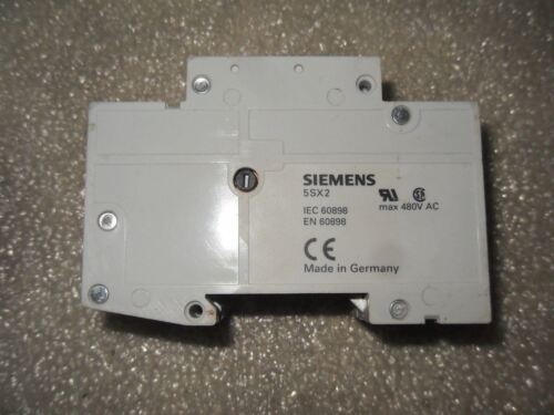 Siemens 5SX22D8 480VAC Circuit Breaker