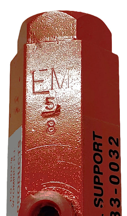 Vibco 70-5/8-EM 40-80 psi 9500-14500 VPM Silent Piston Air Vibrator w/ Silencer