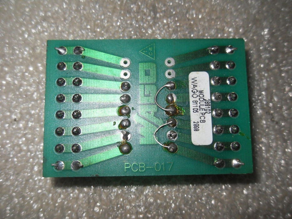 Wago 288102 81105 PCB-017 Module PCB