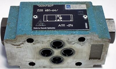 Rexroth Z2S6B1-64 Manifold