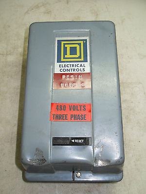 Square D 8536 SBG-2 Size 0 Starter W/ Enclosure